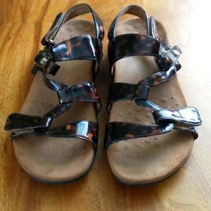 Vionic Paros Adjustable Tortoise Sandals
